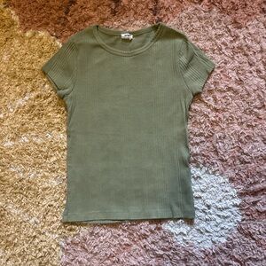 Cotton On Olive Green Short Sleeve Tee